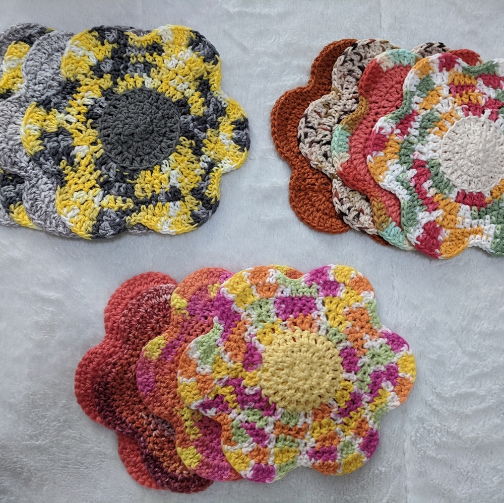 Crocheted Wash Clothes/Pot Holders